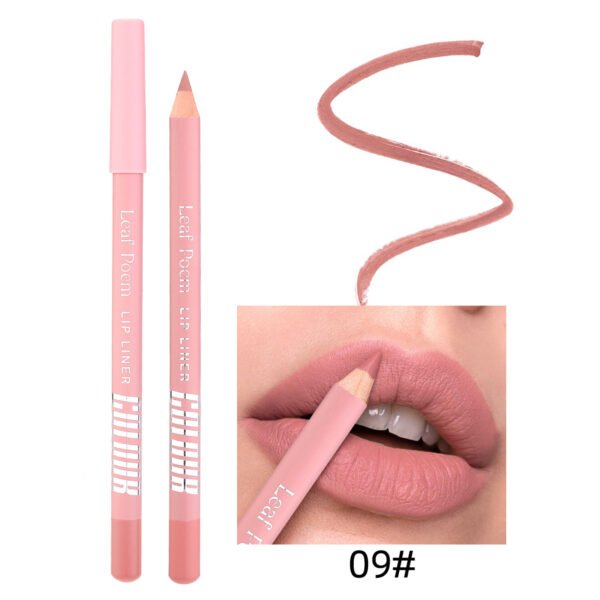 12 Color Matte Lipstick Lip Liner - Image 6