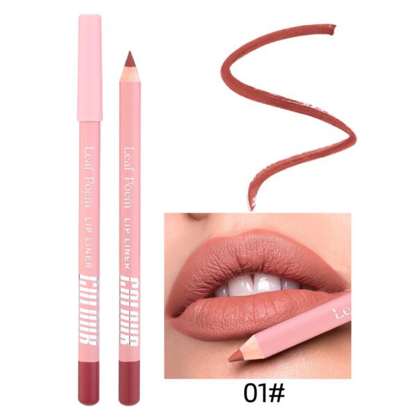 12 Color Matte Lipstick Lip Liner - Image 2